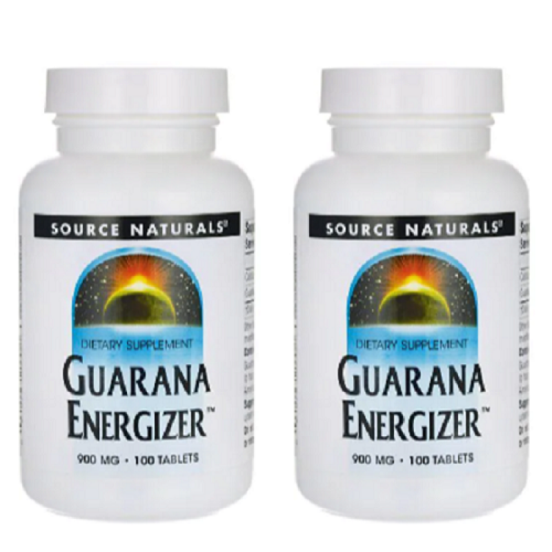 Source Naturals 瓜拿納萃取物     100顆迷你易吞錠(買一送一)   (素食可用) 抗氧化,有益神經衰弱,提高能量代謝