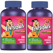 Flintstones摩登原始人兒童綜合維他命 210片咀嚼片 (買一送一) 兒科醫生排名第一的選擇