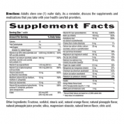 Country Life  成人綜合維他命咀嚼片，鳳梨橙口味，60片裝 
