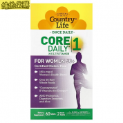 Country Life  銀髮女性綜合維他命 60片  50歲以上