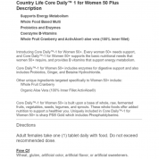 Country Life  銀髮女性綜合維他命 60片  50歲以上