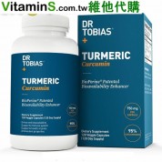Dr. Tobias 15倍強效 薑黃素  60片素食膠囊  有益血糖,有益血壓,有益免疫關節骨骼肝臟