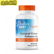 Doctor's Best 自然視力增強劑  60粒軟膠囊  有益眼睛