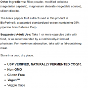 Doctor's Best  高吸收輔酶Q10（含BioPerine） 400毫克 60粒素食膠囊 有益動脈