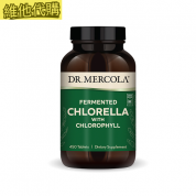 Dr. Mercola 發酵小球藻  450片 有益血糖,有益肝,有益排毒,有益血壓