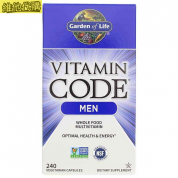 Garden of Life (生命花園)  RAW男性綜合維他命 240粒素食膠囊