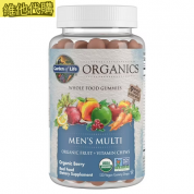 Garden of Life (生命花園) mykind  有機男性 全食物維他命素食軟糖 120顆