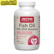 Jarrow Formulas EPA DHA 魚油  240粒膠囊 支持心血管，大腦和關節功能