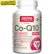 Jarrow Formulas 輔酶Co-Q10 200mg   60粒素食膠囊 