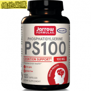 Jarrow Formula PS 100 腦磷脂100 mg  120顆膠囊 有益提升腦力,有益促進腦功能