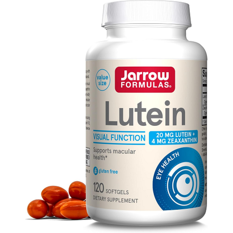Jarrow 葉黃素  20毫克   120粒膠囊 保護眼睛