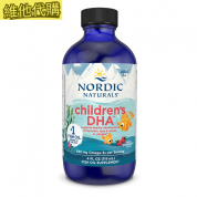 Nordic Naturals 北歐天然 高濃縮 DHA  草莓味4 OZ  (適1-6歲)  (買一送一超值組) 有益兒童骨骼與關節健康