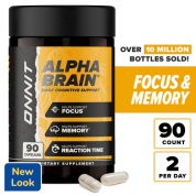 Onnit Labs Alpha 健腦 GPC & AC-11生長促智 90粒 
