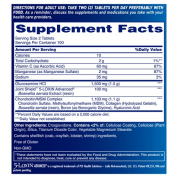 Osteo Bi-Flex® 三倍葡萄醣胺,軟骨素,MSM複方 關節加強錠,200顆    (特大包裝.銷售冠軍) 有益退化性關節炎, 有益風濕性關節炎