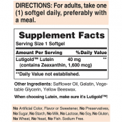 Puritan's Pride 葉黃素 40 毫克和玉米黃質 120 粒軟膠囊 （2 瓶裝）防治視網膜黃斑病變