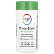 Rainbow Light  純素50+銀髮族綜合維他命  90迷你片 美國專利保護,全食物來源配方