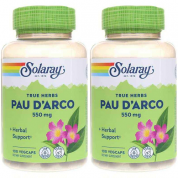 Solaray 保哥果(內樹皮,風鈴木) 550 mg 100粒素食膠囊 (買一送一) 有益關節炎,有益前列腺炎