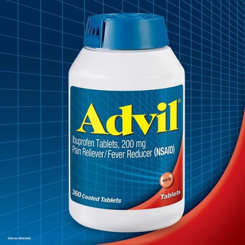 Advil 安舒疼 止痛/退燒藥360片 頭痛,肌肉疼痛,腰酸,關節痛,關節炎