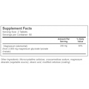 Doctor's Best 高吸收率螯合賴氨酸甘氨酸鎂  120 片 有益骨骼,有益心臟,有益神經