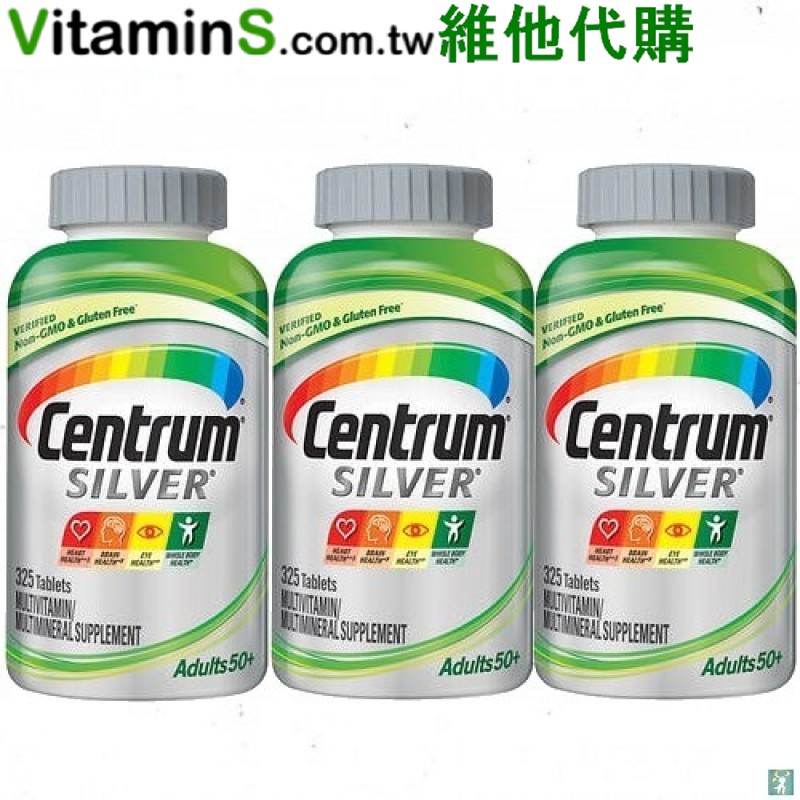 Centrum銀寶善存  325錠  (團購組合*3瓶) 