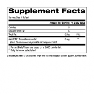 TruNature 蝦紅素(蝦青素) 100顆  有益腦神經系統,有益眼睛抗氧化