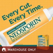 Neosporin Original  外傷抗菌軟膏 1盎司1 支+  0.5 盎司兩支   傷口復原,減少疤痕