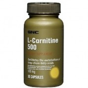 GNC健安喜 左旋肉鹼( 卡尼丁)L-CARNITINE 500MG 120顆 有益減肥,有益糖尿病