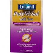 Enfamil  美強生寶益兒綜合維他命滴劑   (含鐵)  50ML 全美國小兒科醫生強力推薦 No.1
