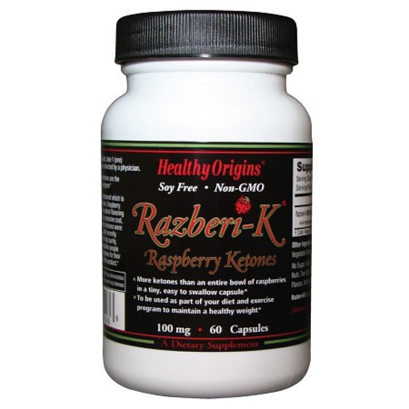 Healthy Origins健康的起源 覆盆子酮 180顆 有益分解脂肪,有益減肥