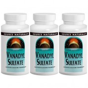 Source Naturals 硫酸氧釩(微量礦物質) 10mg 100顆錠(團購組合*3瓶) 控制血糖