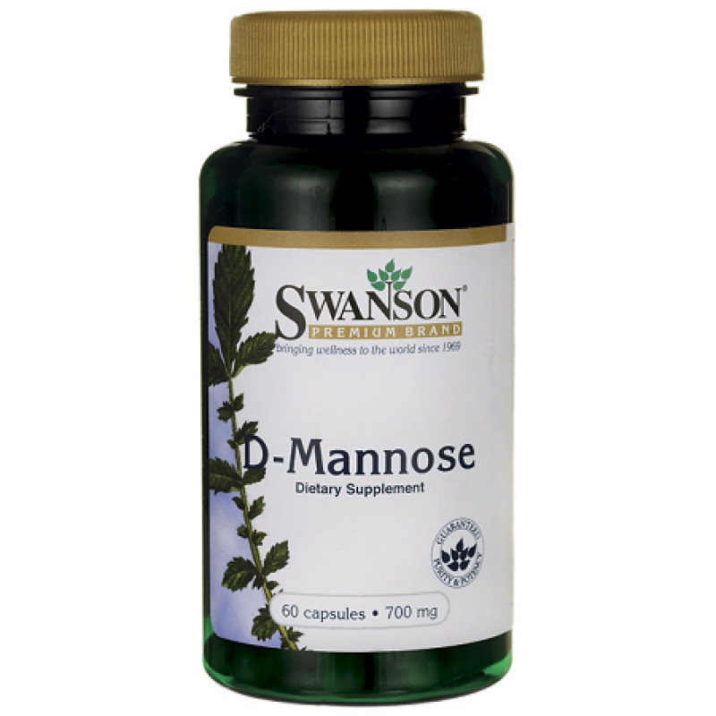 Swanson斯旺森  頂級D-甘露糖  70mg 60粒膠囊  有益尿道感染(UTI)