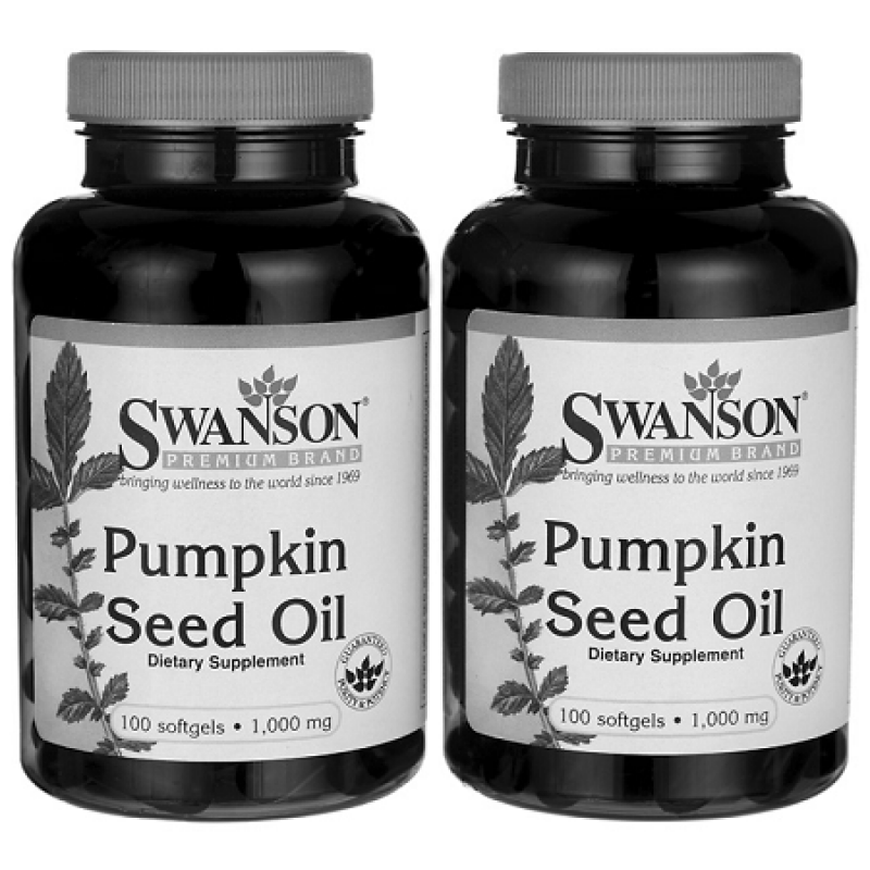 Swanson斯旺森 頂級   南瓜籽油 100粒膠囊​  (買一送一)共200粒 前列腺保健