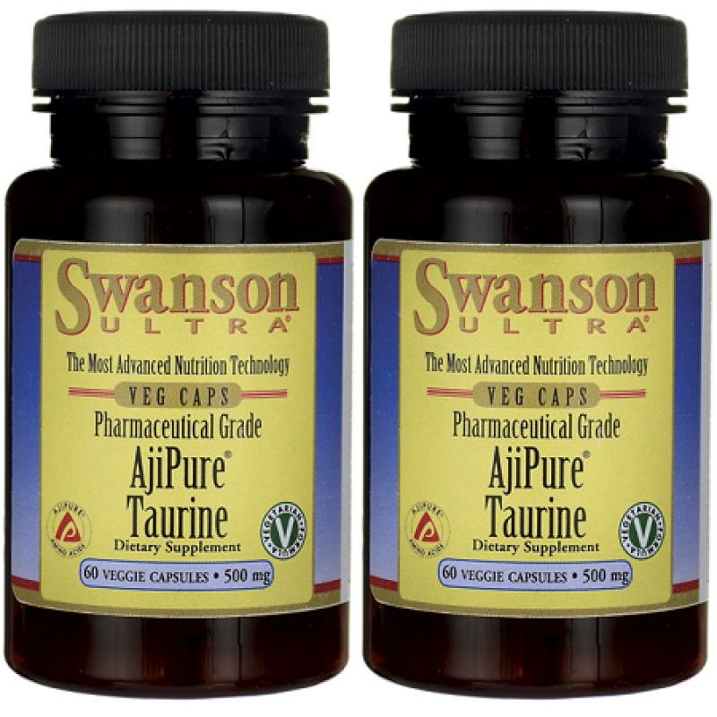 Swanson 斯旺森  牛磺酸膠囊  60粒素食膠囊 