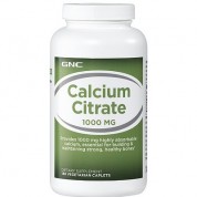 GNC健安喜 CALCIUM CITRATE 1000好消化檸檬酸鈣 180片 (素食專用) 有益骨質疏鬆