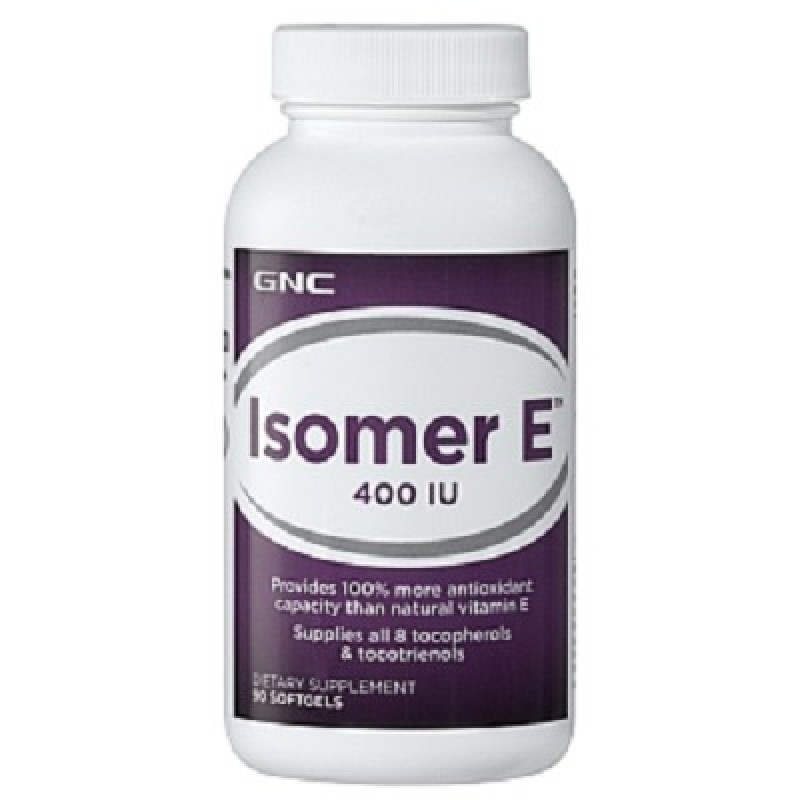 GNC健安喜頂級維他命 E ISOMER E 90顆 膠囊 抗氧化,有益免疫,有益抗凝血