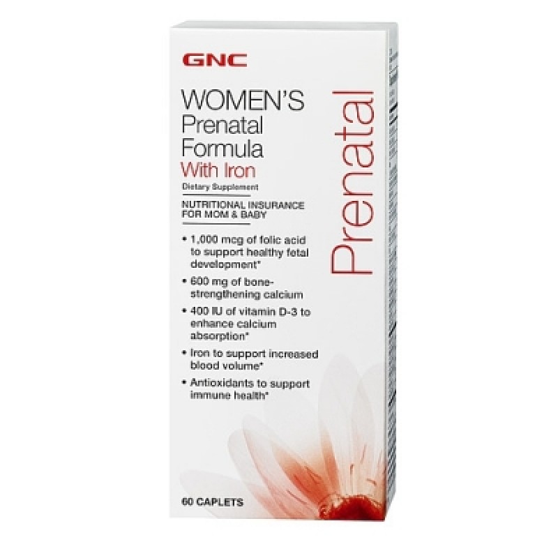 GNC健安喜孕婦綜合維他命(含鐵) 120顆